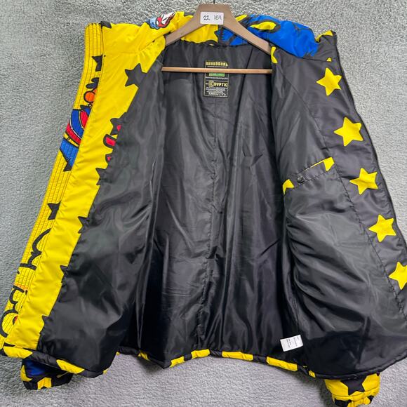 Rare Dekryptic x Sesame Street Puffer Jacket Coat XL Elmo Bert Cookie Grover - Picture 9 of 12